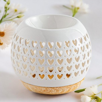 Brûle parfum COEUR en...